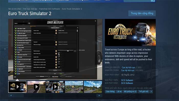 Cách tải game Euro Truck Simulator 2 cho PC